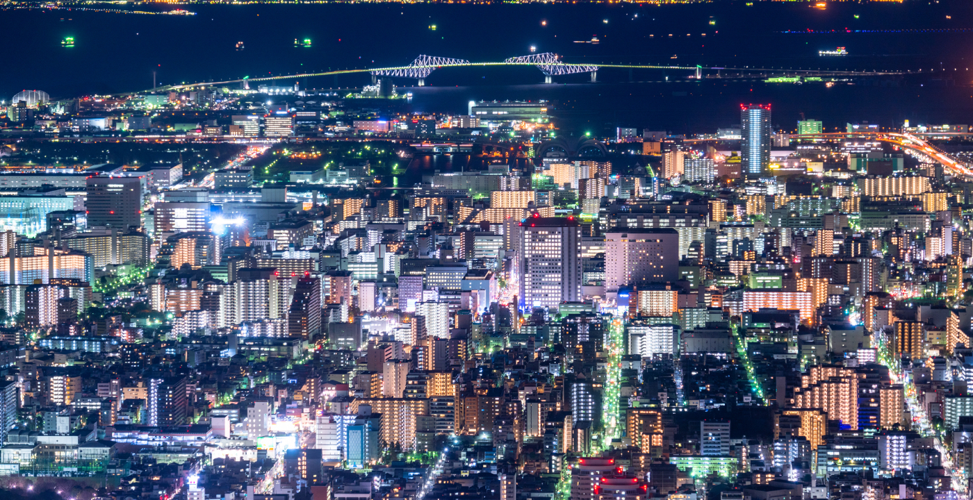 都心部の夜景